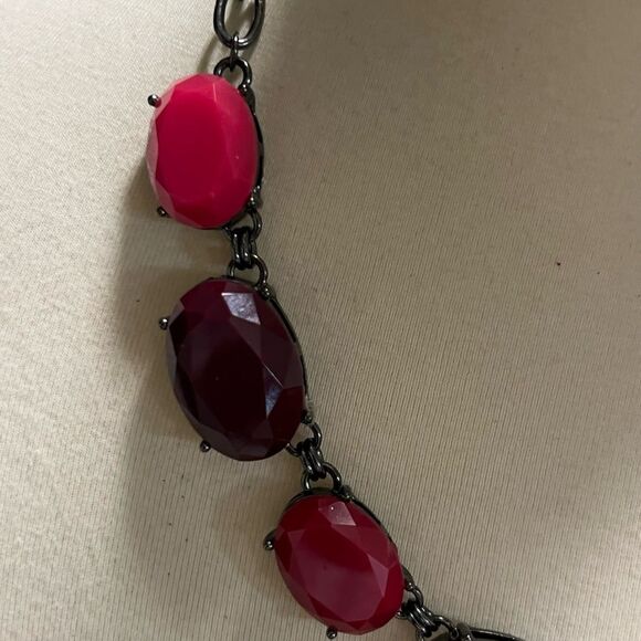 Premier Designs Pink and Purple Statement Necklace #PDNK2 - Picture 2 of 5